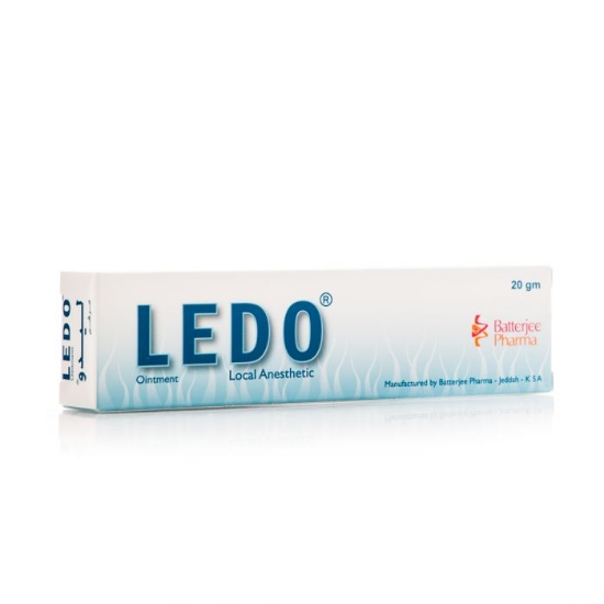 Ledo 5% Ointment, 20gm